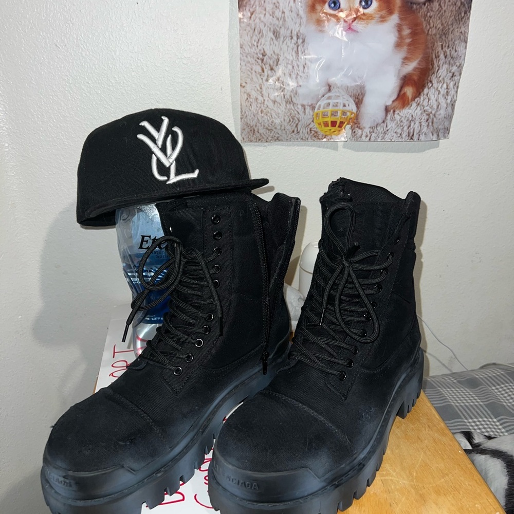 Balenciaga Black Men's Boots